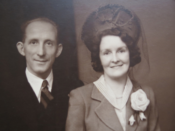 My parents Matt and Mary Burke on their wedding day